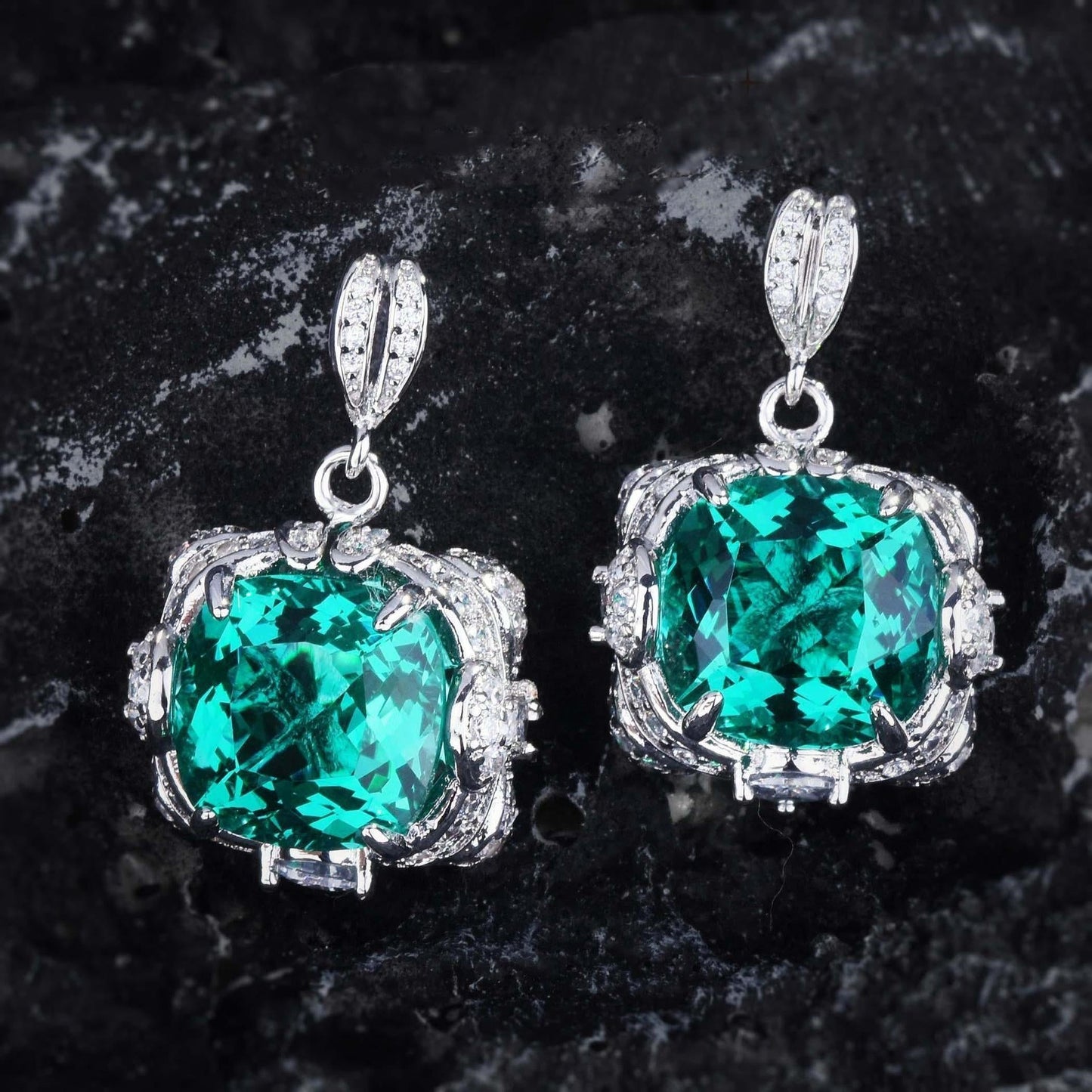 Women's Creative All-Match Ring Necklace And Earrings Suite