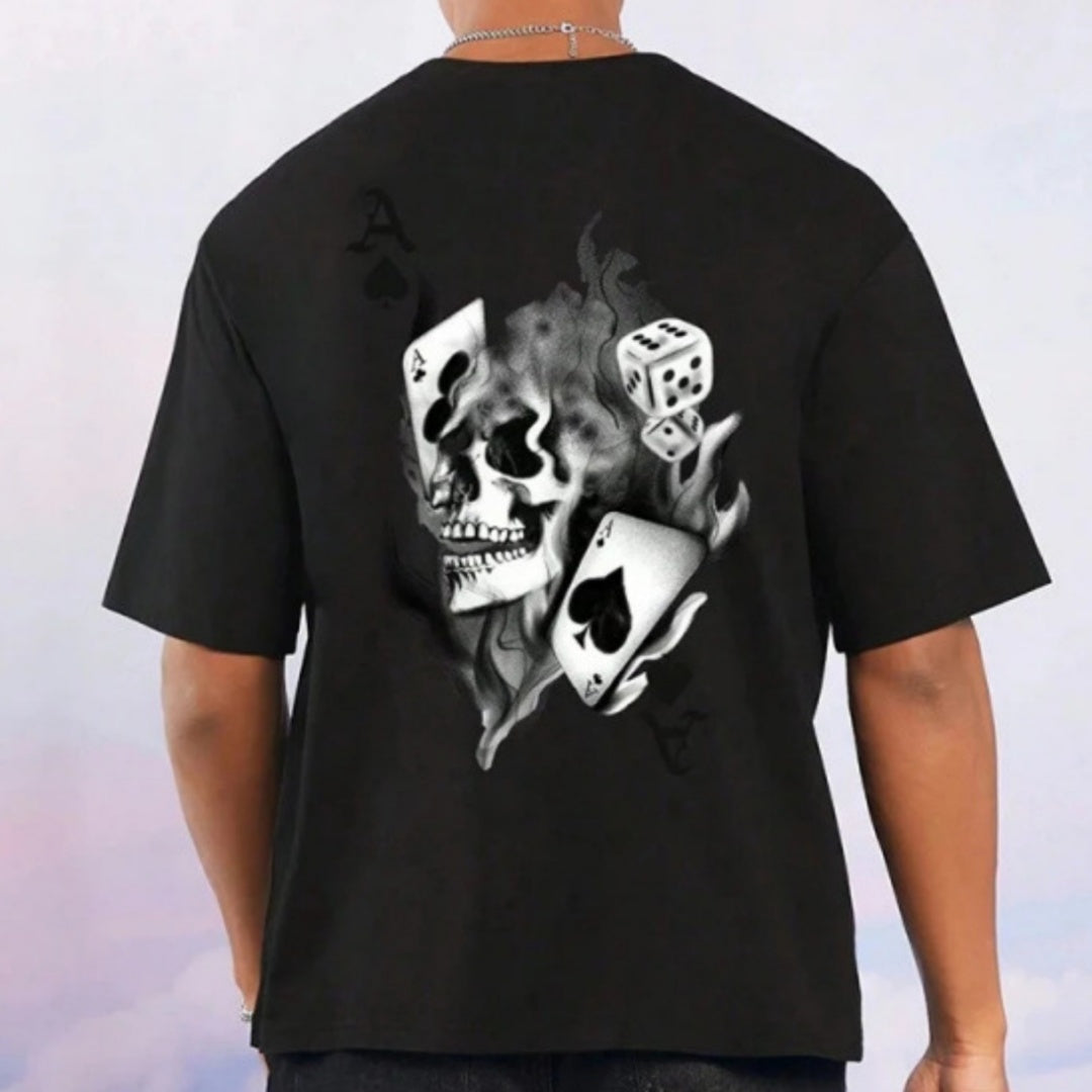 Summer Outdoor Casual Men's T-shirt Seaside Surf