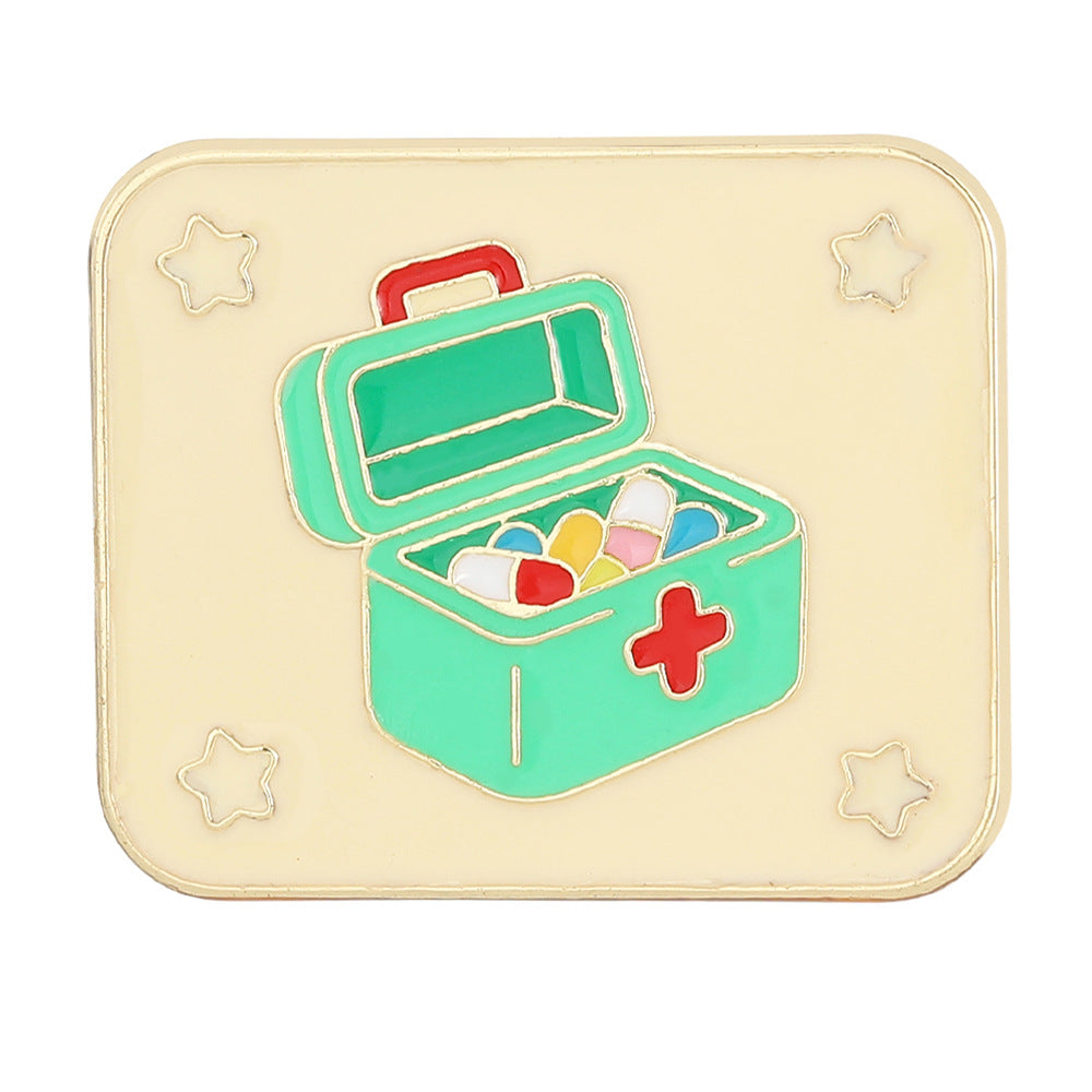 Creative Cartoon Medical Angel Brooch