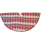 Christmas Sweater Pattern Tree Skirt