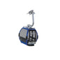 Ski Lift Cabin - Blue/Black - 1:32 Scale