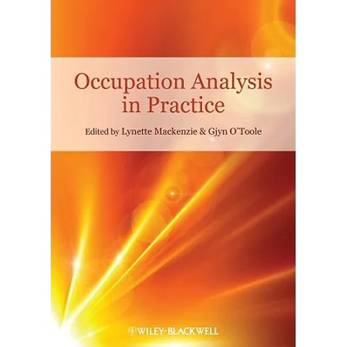 Occupation Analysis in Practice - Paperback