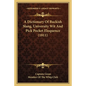 A Dictionary Of Buckish Slang, University Wit And Pick Pocket Eloquence (1811) - Paperback