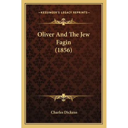 Oliver And The Jew Fagin (1856) - Paperback