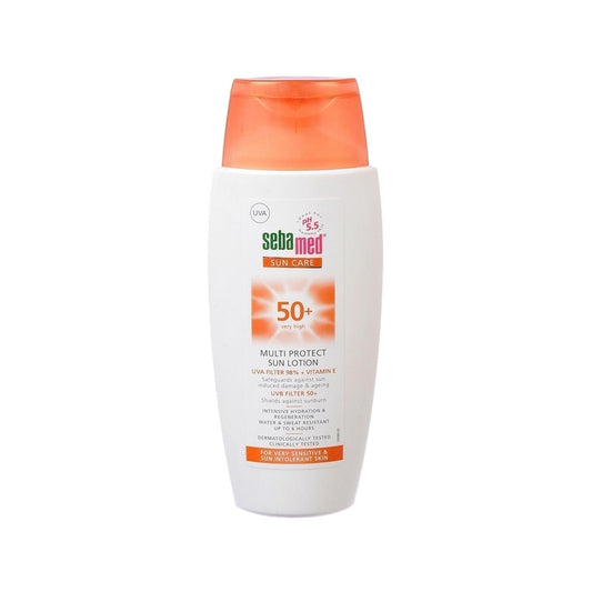 Sebamed SPF50 Sunscreen Lotion for Sensitive Skin - 150ml, High Protection, Dermatologically Tested