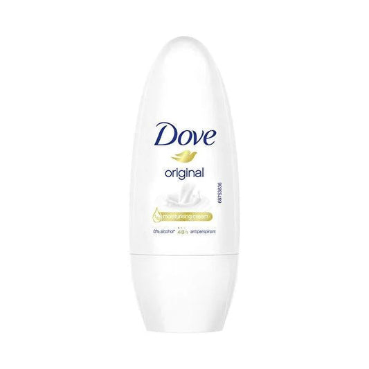 Dove Original Deodorant Roll-On for Long-Lasting Protection & Moisturization - 50ml