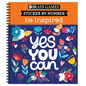 Brain Games - Sticker by Number: Be Inspired - 2 Books in 1 (20 Images to Sticker) - Spiral