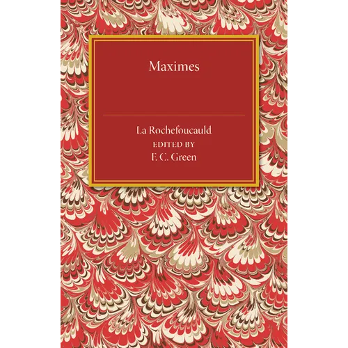 Maximes - Paperback