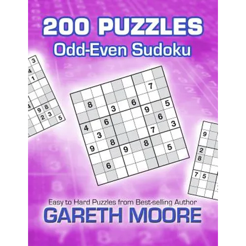 Odd-Even Sudoku: 200 Puzzles - Paperback