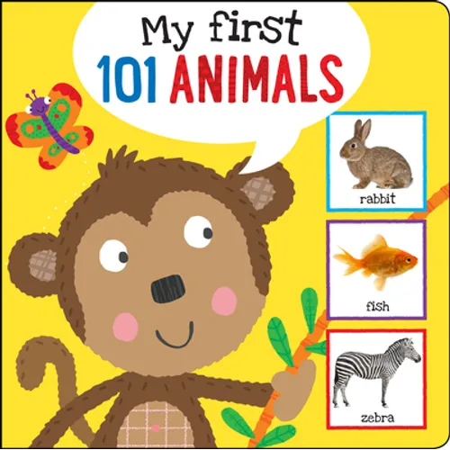 I'm Learning My First 101 Animals! Board Book