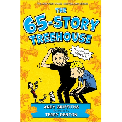 The 65-Story Treehouse: Time Travel Trouble! - Paperback