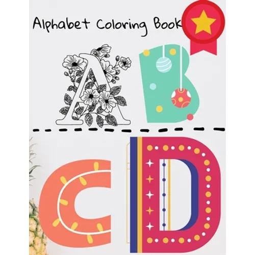 Alphabet Coloring book: Toddler ABC coloring book for kids . - Paperback