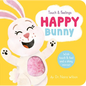 Happy Bunny: Touch and Feelings - Board Book