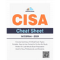 CISA Cheat Sheet: 1st Edition - 2024 - Paperback