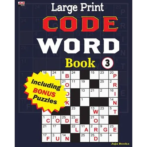 Large Print CODE WORD Book 3 - Paperback