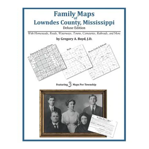 Family Maps of Lowndes County, Mississippi - Paperback