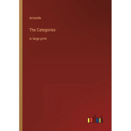 The Categories: in large print - Paperback
