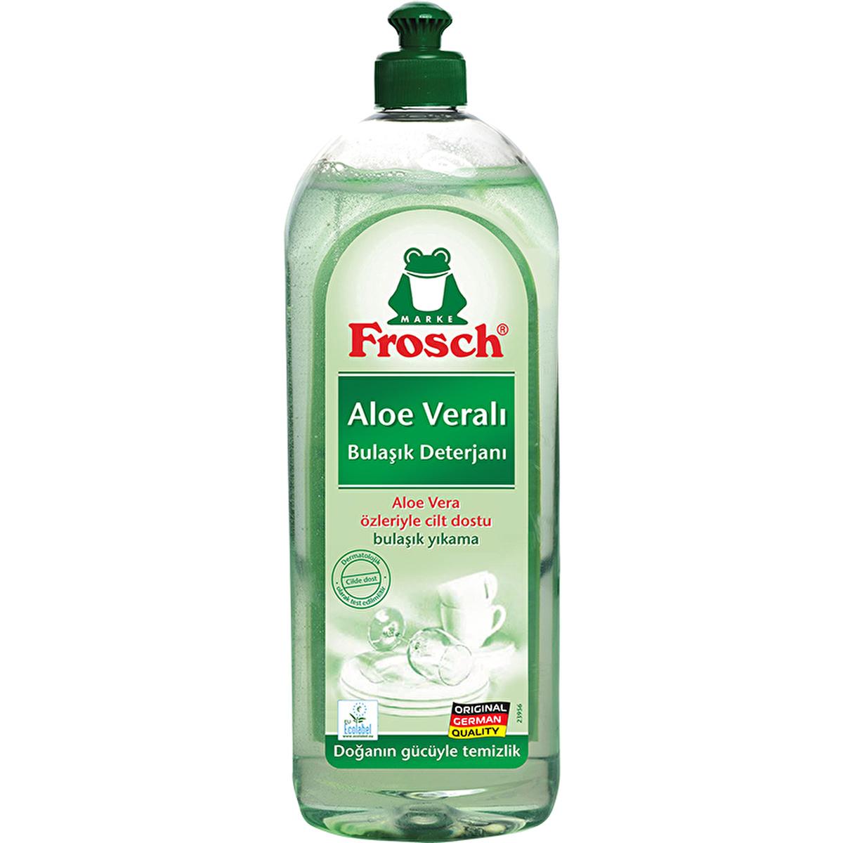 Frosch Lemon Scented Dishwashing Liquid - pH Neutral, Dermatologically Tested, 25.36 fl oz