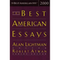 The Best American Essays 2000 - Paperback