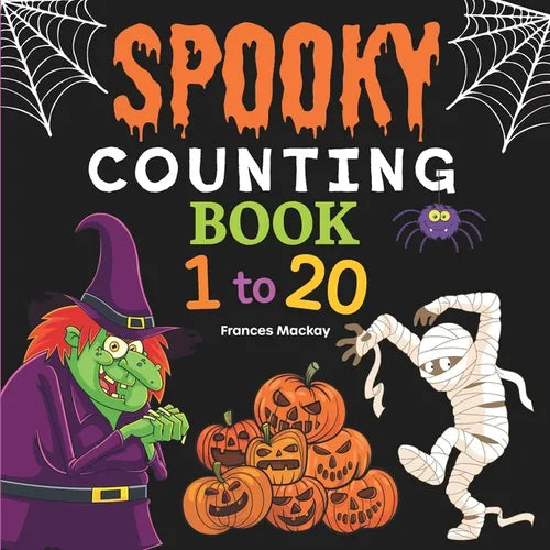 Spooky Counting Book 1 to 20 - Paperback
