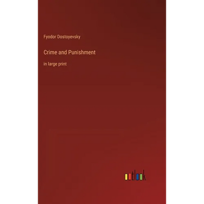 Crime and Punishment: in large print - Hardcover