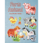 Farm Animal Coloring Book: Cow, Chicken, Duck, Goat and More - Creative Activity for Kids & Toddlers - Perfect Birthday Gift for Children (Large - Paperback