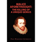 Malice Aforethought - Hardcover