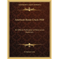 American Rosae Crucis 1920: An Official Publication of Rosicrucian Mysticism - Paperback