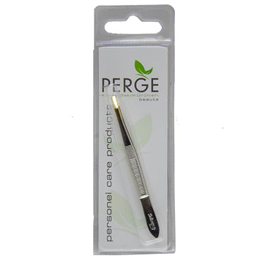 Perge Solingen Gold Plated Tweezers - Precision Grooming Tool for Eyebrow Shaping & Small Object Handling