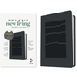 NLT Premium Value Compact Bible, Filament Enabled (Leatherlike, Black Mountainscape) - Imitation Leather