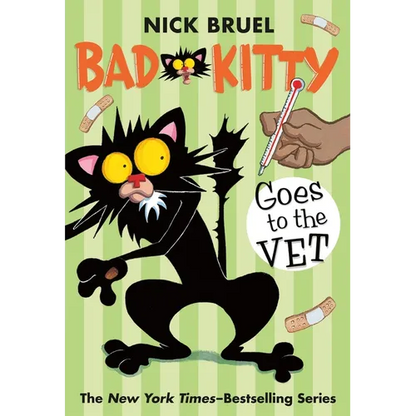 Bad Kitty Goes to the Vet (Paperback Black-And-White Edition) - Paperback