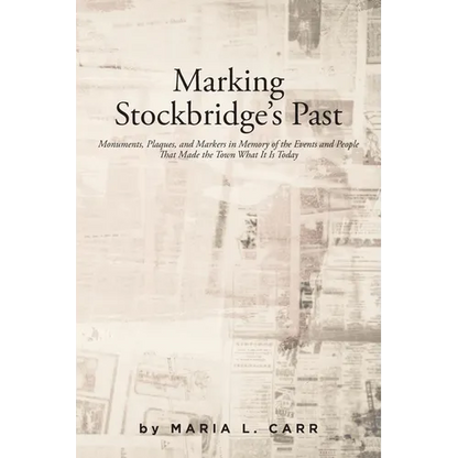 Marking Stockbridge's Past - Paperback