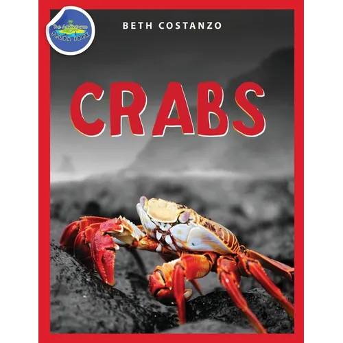 Crab Activity Workbook for Kids ages 4-8 - Paperback