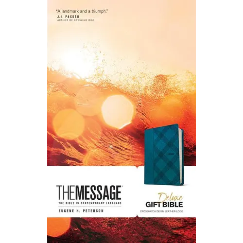 The Message Deluxe Gift Bible: The Bible in Contemporary Language - Imitation Leather