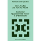 Conformal Quantum Field Theory in D-Dimensions - Hardcover