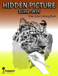 Hidden Picture Line Art: One Color Coloring Book - Paperback