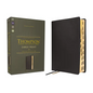 Esv, Thompson Chain-Reference Bible, Large Print, Leathersoft, Black, Red Letter, Thumb Indexed - Imitation Leather