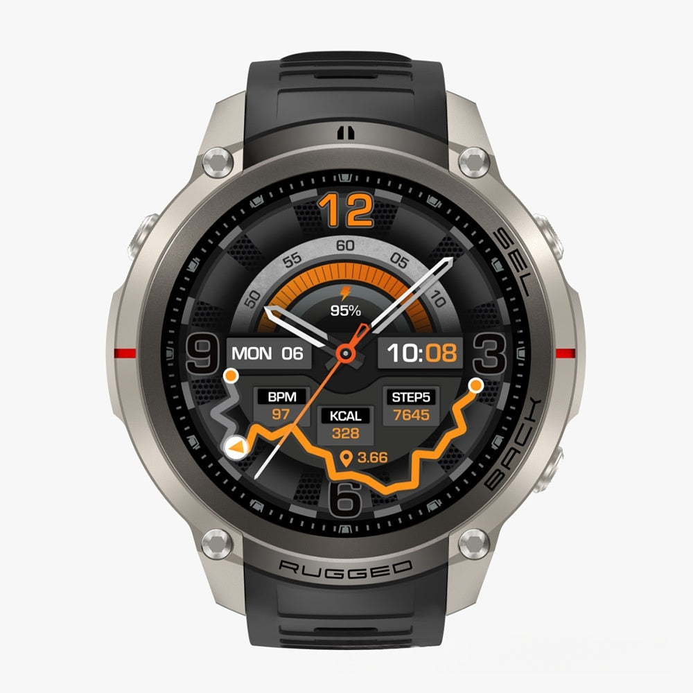 Smartwatch With Offline Maps, 5 ATM Water Resistance, And A Compass