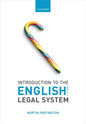 Introduction to the English Legal System - Paperback