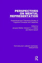 Perspectives on Mental Representation: Experimental and Theoretical Studies of Cognitive Processes and Capacities - Paperback