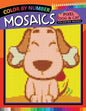 Mosaics Pixel Dog & Cat Coloring Books: Color by Number - Paperback