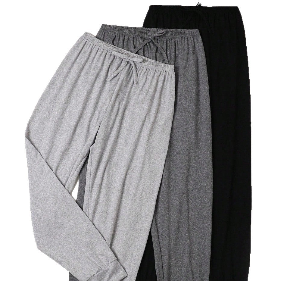Womens Comfortable Solid-Color Retro Casual Ankle-Fit Pants