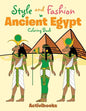 Style and Fashion in Ancient Egypt Coloring Book - Paperback