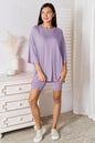 Soft Rayon Lounge Set with 3/4 Sleeves