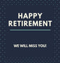 Happy Retirement Guest Book (Hardcover): Guestbook for retirement, message book, memory book, keepsake, retirment book to sign - Hardcover