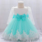 Baby Girls' Basic Christening Floral Dress