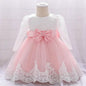 Baby Girls' Basic Christening Floral Dress