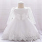 Baby Girls' Basic Christening Floral Dress