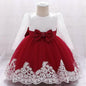 Baby Girls' Basic Christening Floral Dress