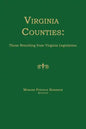 Virginia Counties: Those Resulting from Virginia Legislation - Paperback